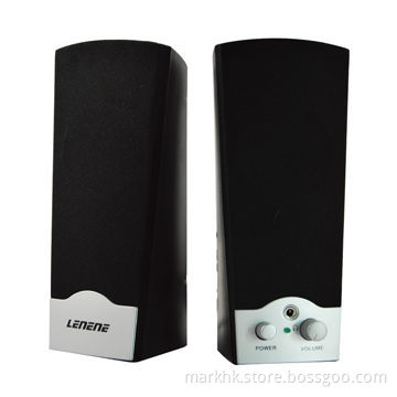 2.0CH Computer Speakers with 280W PMPO and 3-inch Full Range Drive Unit